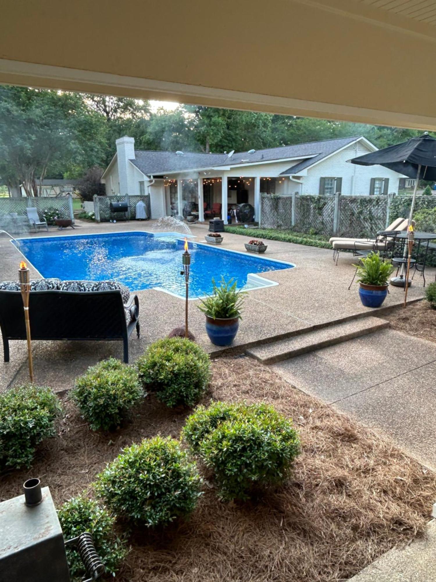 Hotel Pool House Clarksdale Esterno foto